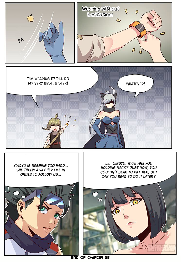 Girl and Science Chapter 35 page 7 - Chapter 35: Is this necessary?