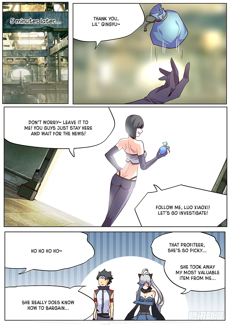 Girl and Science Chapter 36 page 6 - Chapter 36: Wei WeiEn, the profiteer