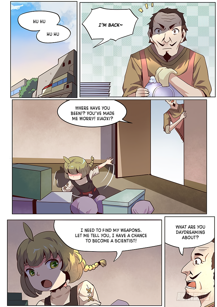 Girl and Science Chapter 36 page 9 - Chapter 36: Wei WeiEn, the profiteer
