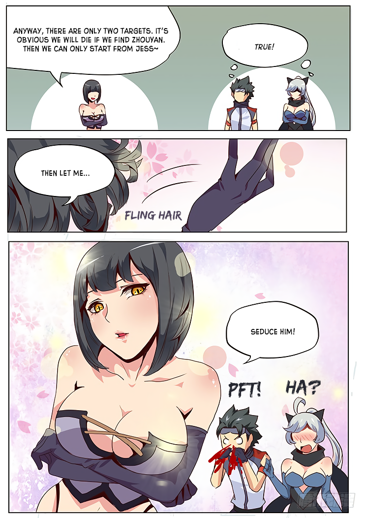Girl and Science Chapter 37 page 9 - Chapter 37: Let me seduce him!