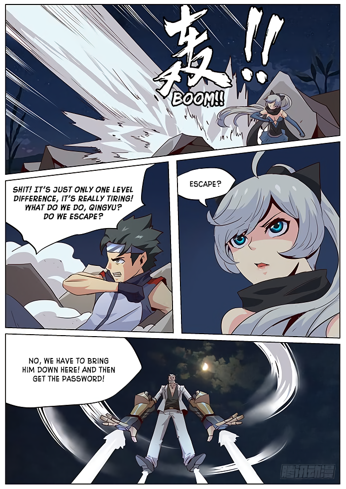 Girl and Science Chapter 38 page 12 - Chapter 38: Let's finished him here and now