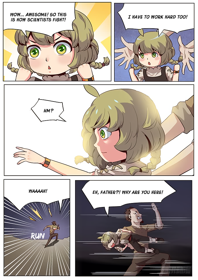 Girl and Science Chapter 38 page 8 - Chapter 38: Let's finished him here and now