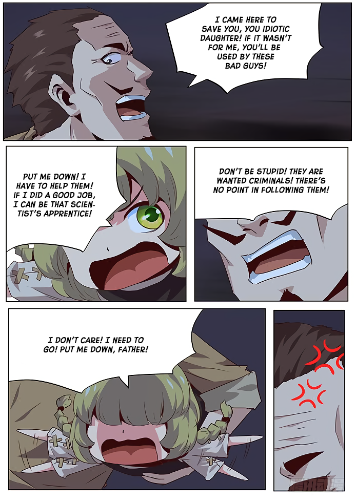 Girl and Science Chapter 38 page 9 - Chapter 38: Let's finished him here and now