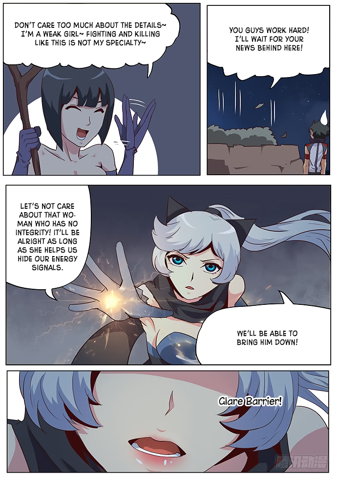 Girl and Science Chapter 39 page 3 - Chapter 39: Speedy fight speedy win