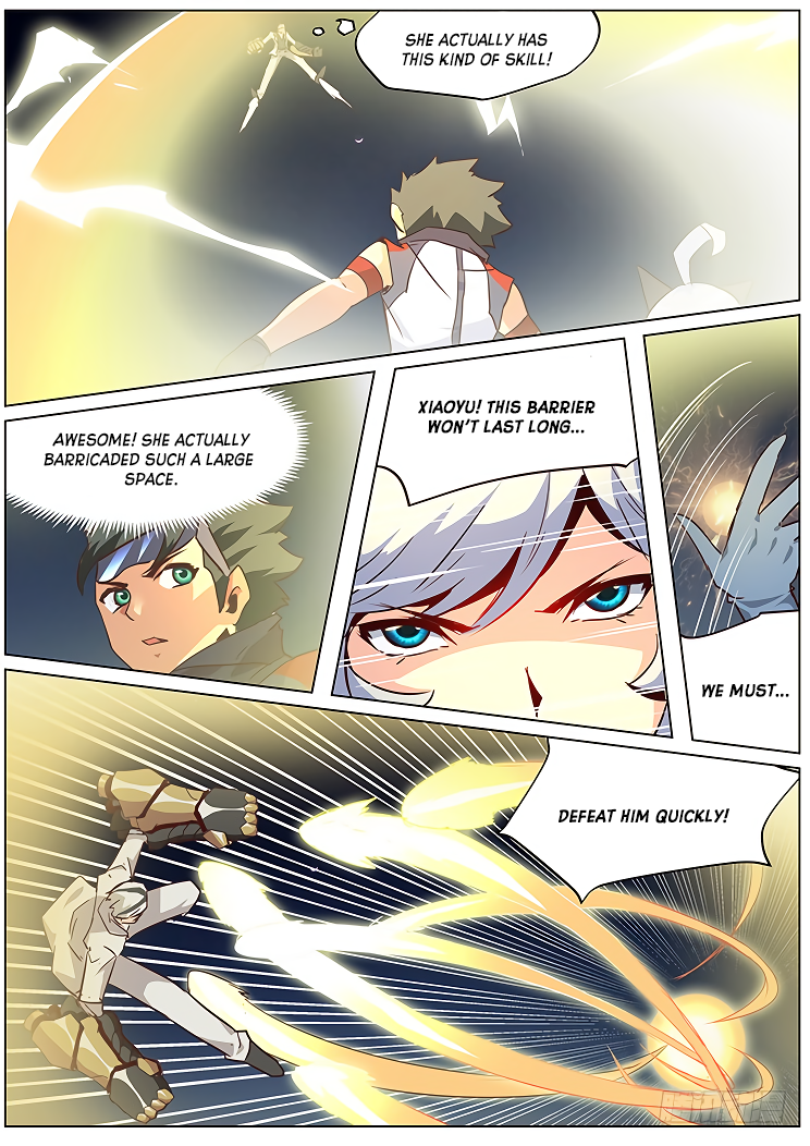 Girl and Science Chapter 39 page 5 - Chapter 39: Speedy fight speedy win