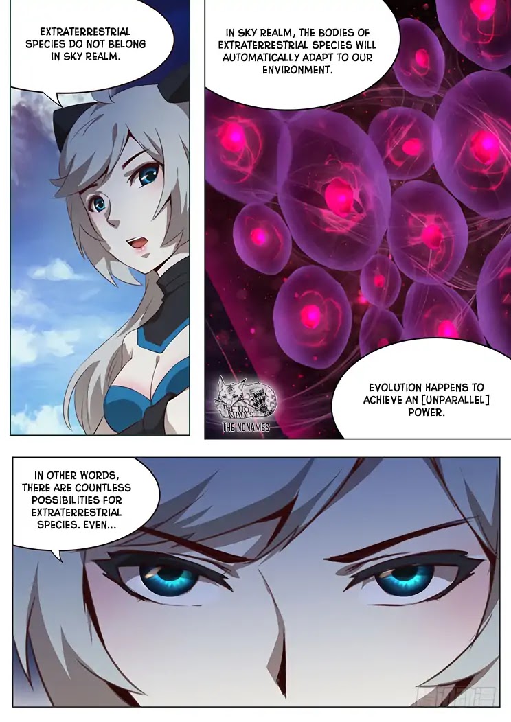 Girl and Science Chapter 4 page 13 - Chapter 4: The World of Sky Realm