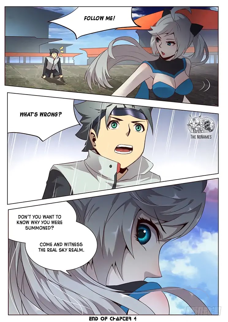 Girl and Science Chapter 4 page 20 - Chapter 4: The World of Sky Realm