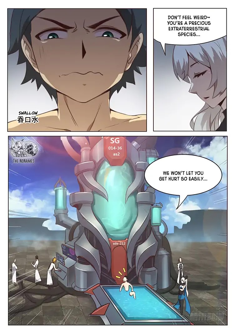 Girl and Science Chapter 4 page 4 - Chapter 4: The World of Sky Realm