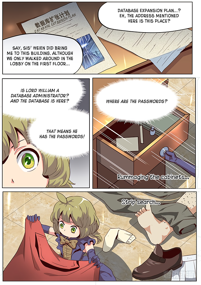 Girl and Science Chapter 44 page 8 - Chapter 44: Is this The Database?