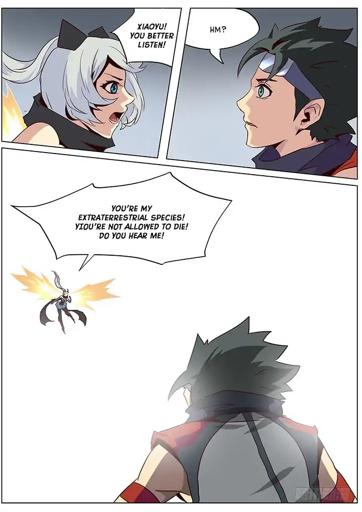 Girl and Science Chapter 49 page 8 - Chapter 49: You're Not Allowed To Die