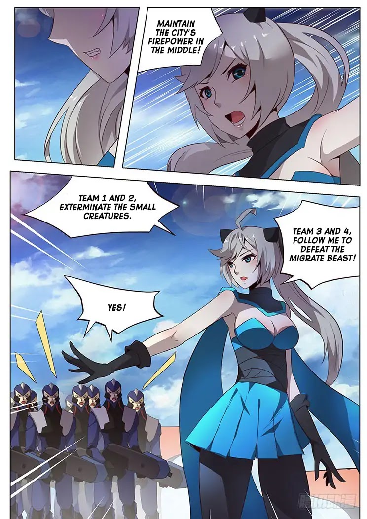 Girl and Science Chapter 5 page 8 - Chapter 5: Attack