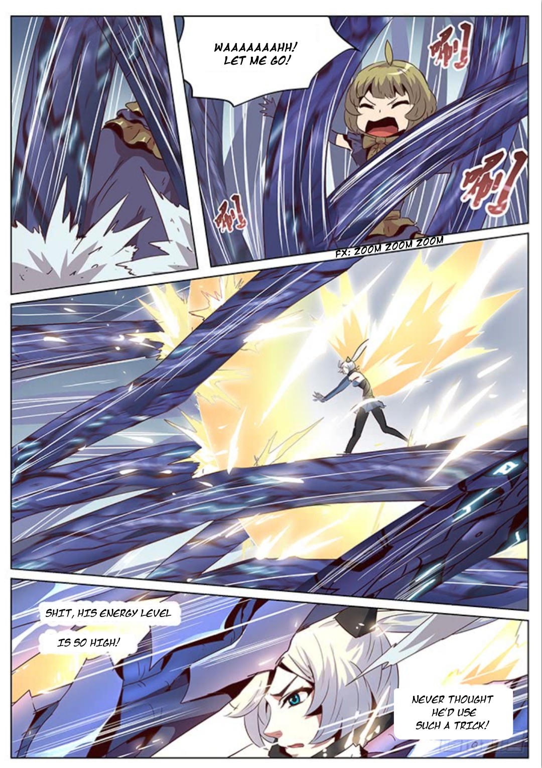 Girl and Science Chapter 54 page 8 - Chapter 54: You won't be able to run away this time!