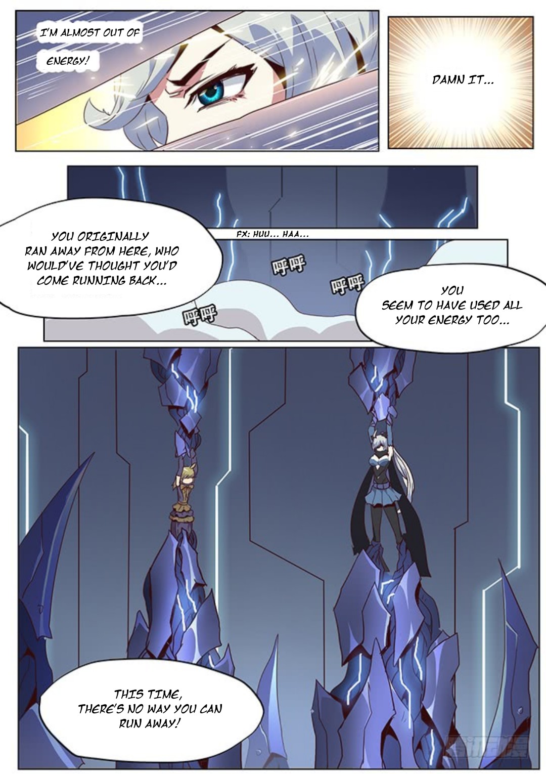 Girl and Science Chapter 54 page 9 - Chapter 54: You won't be able to run away this time!