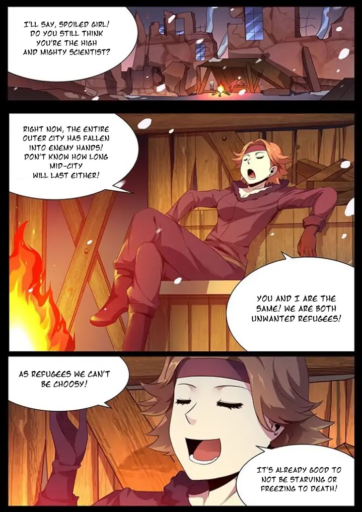 Girl and Science Chapter 55 page 14 - Chapter 55: Nowhere to go