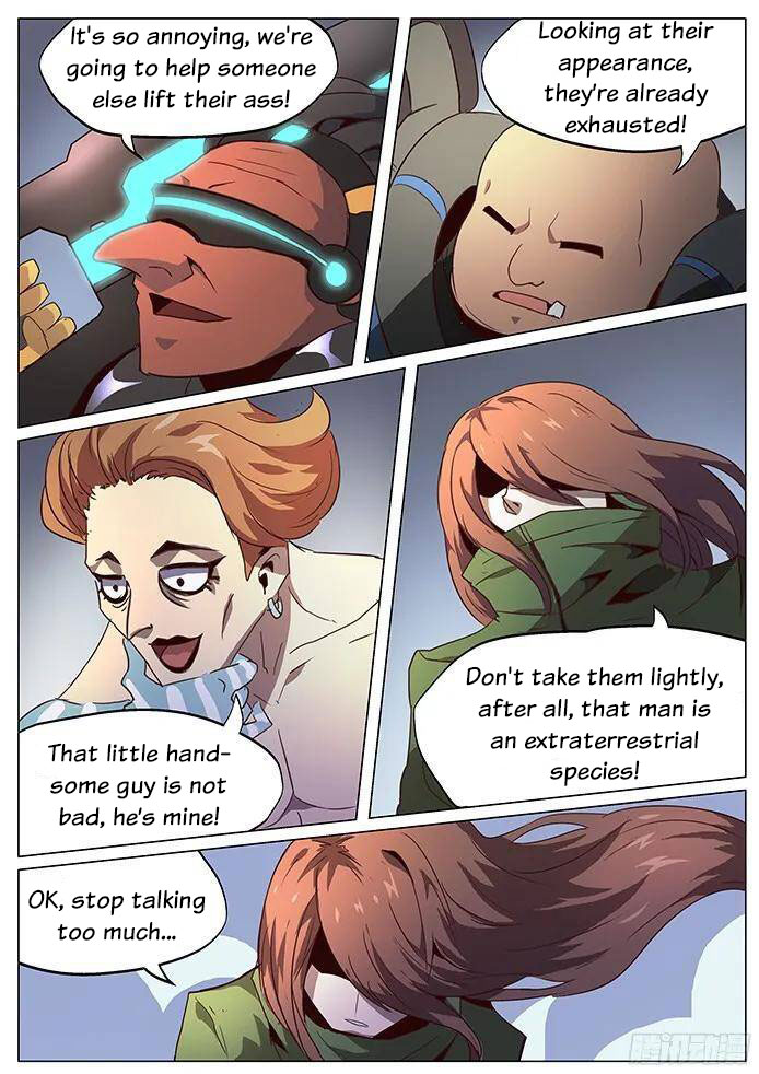 Girl and Science Chapter 64 page 11 - Chapter 64: The Rain is Coming