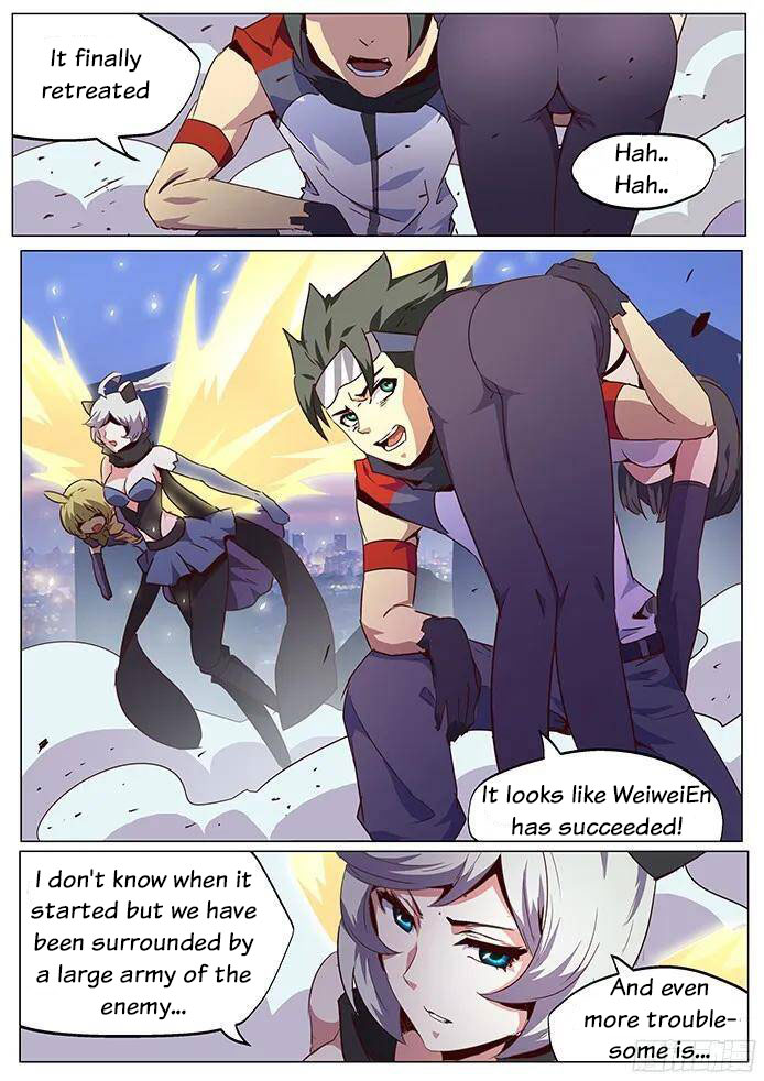 Girl and Science Chapter 64 page 9 - Chapter 64: The Rain is Coming