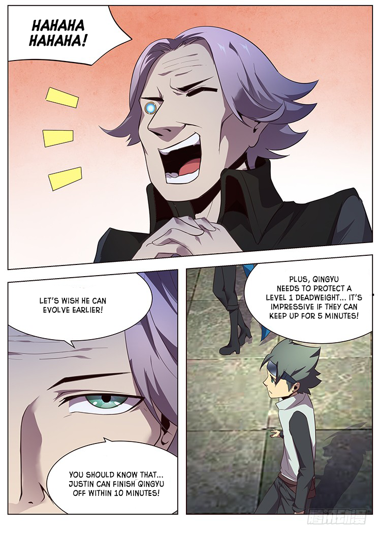 Girl and Science Chapter 8 page 11 - Chapter 8: The weak has no choice