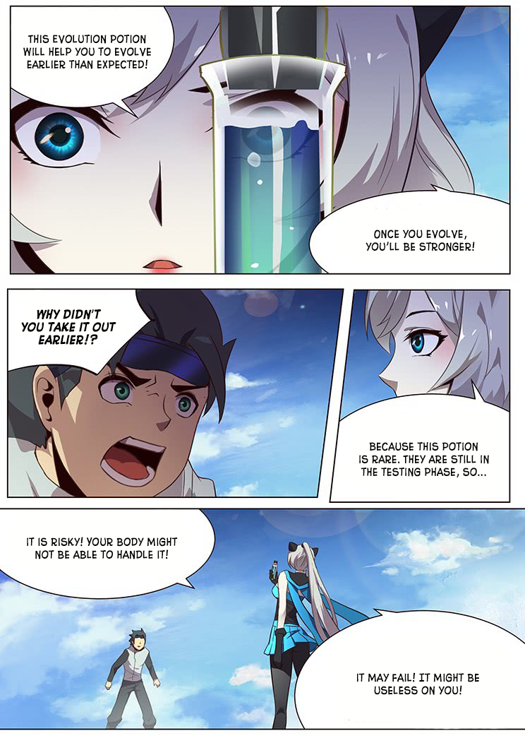 Girl and Science Chapter 8 page 3 - Chapter 8: The weak has no choice