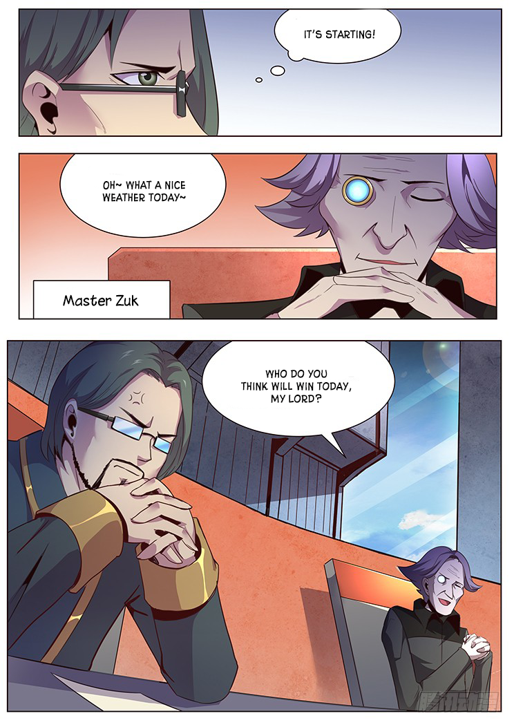 Girl and Science Chapter 8 page 9 - Chapter 8: The weak has no choice