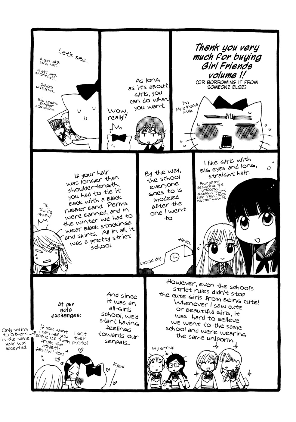 Girl Friends Chapter 7.5 page 10 - Chapter 7.5: Omake