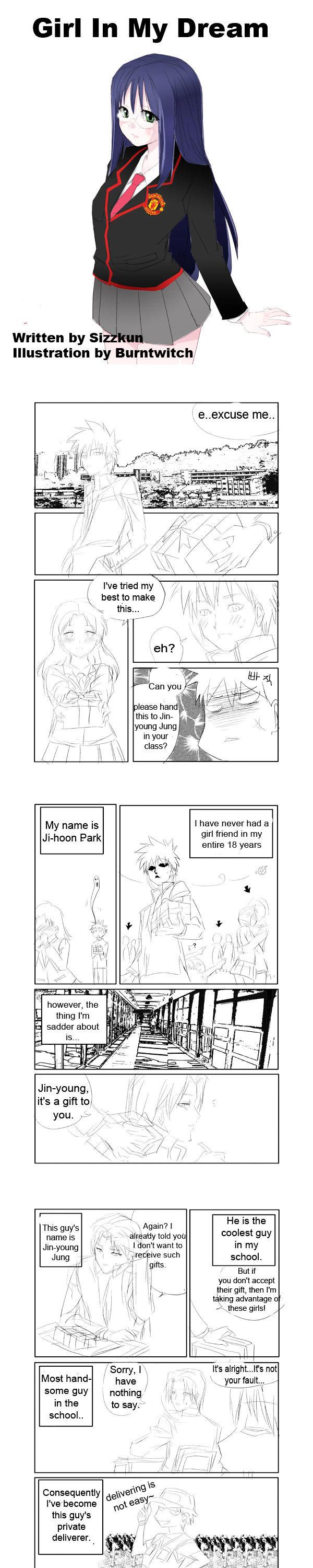 Girl in my Dream Chapter 1 page 1 - Chapter 1 : Episode 1