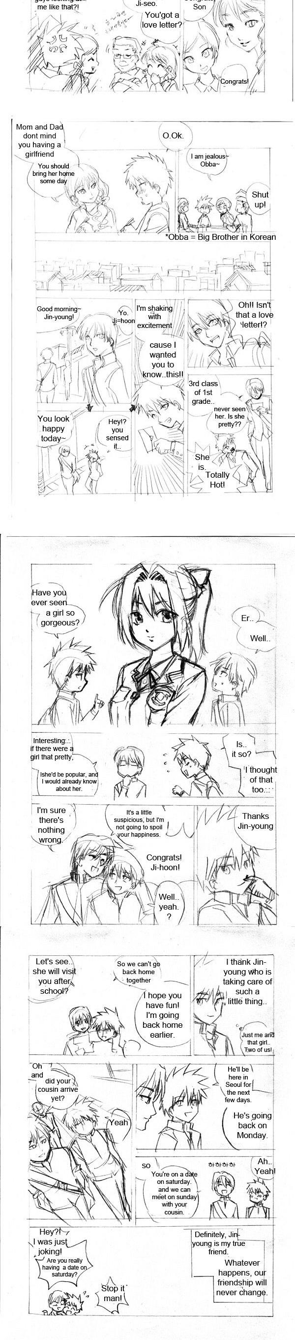 Girl in my Dream Chapter 1 page 4 - Chapter 1 : Episode 1