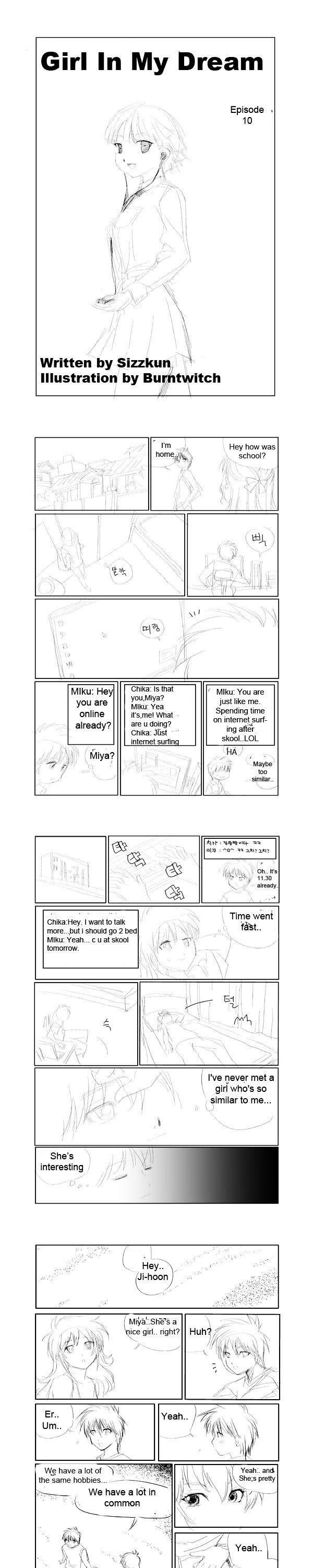Girl in my Dream Chapter 10 page 1 - Chapter 10 : Episode 10