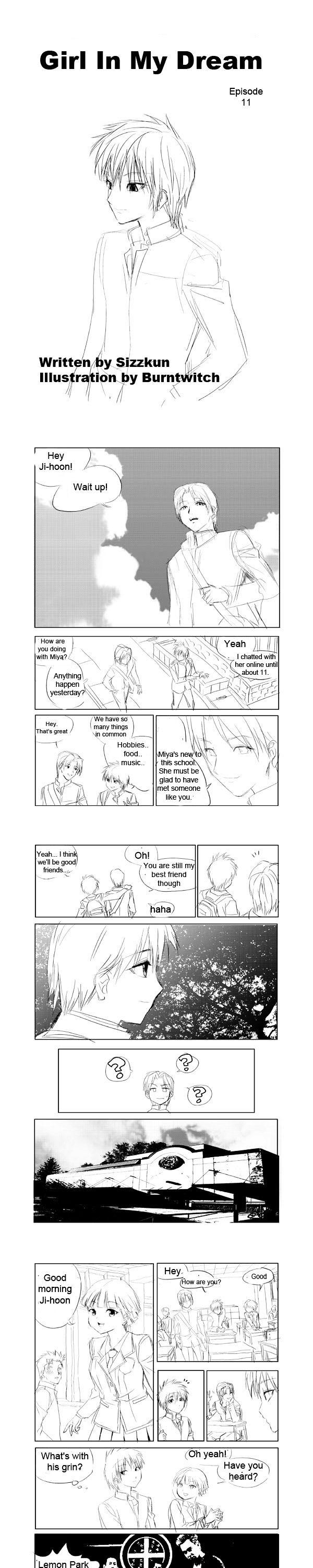 Girl in my Dream Chapter 11 page 1 - Chapter 11 : Episode 11