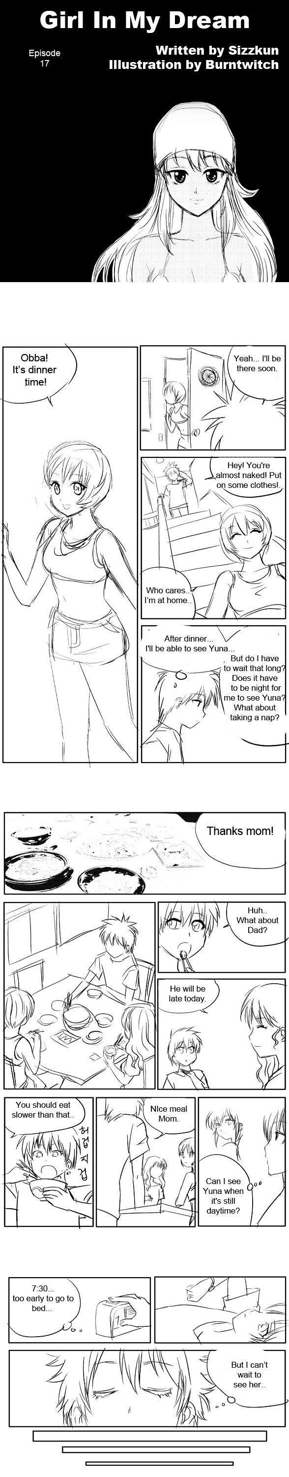 Girl in my Dream Chapter 17 page 1 - Chapter 17 : Episode 17
