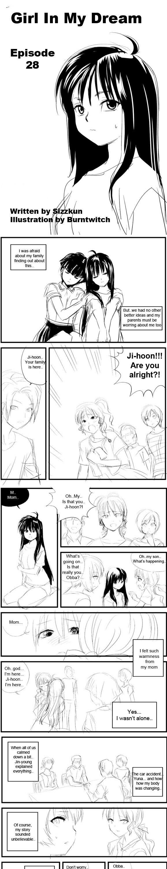 Girl in my Dream Chapter 28.1 page 1 - Chapter 28.1 : Episode 28.1