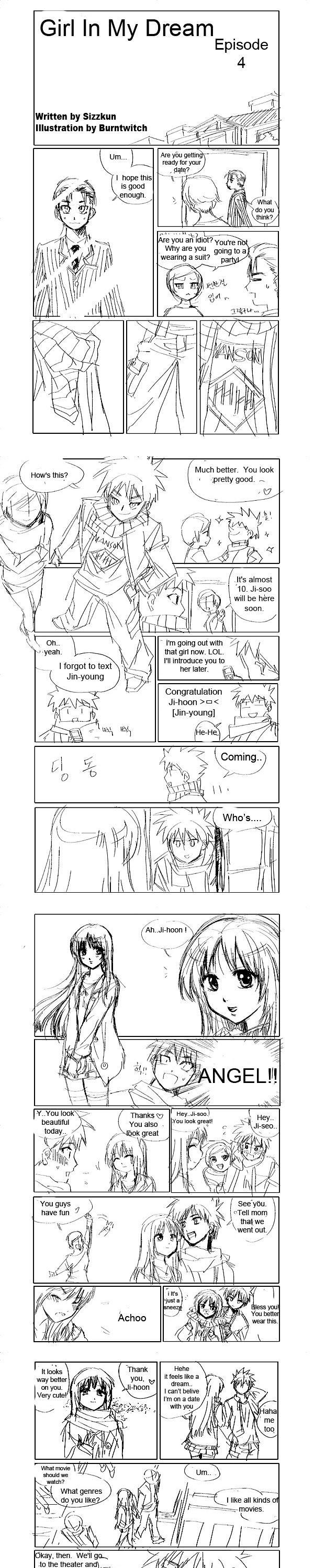 Girl in my Dream Chapter 4 page 1 - Chapter 4 : Episode 4