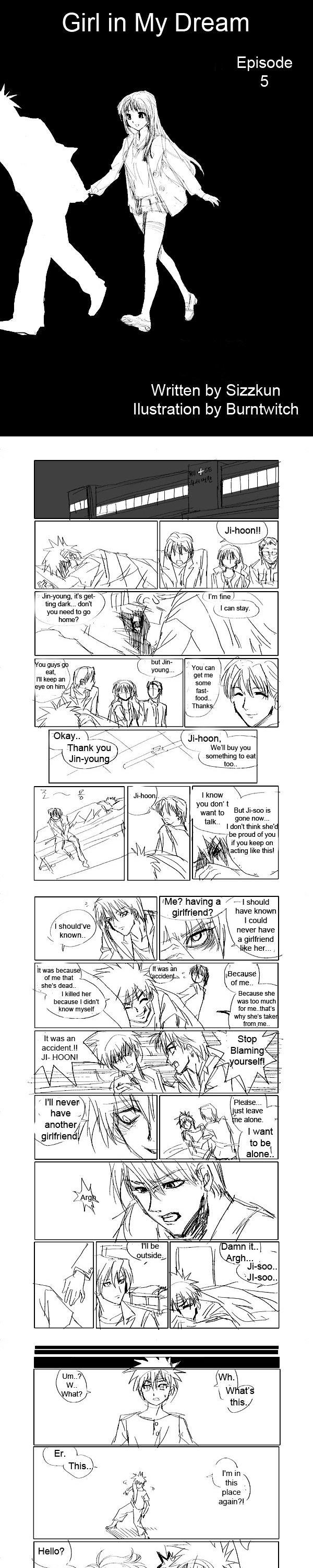 Girl in my Dream Chapter 5 page 1 - Chapter 5 : Episode 5