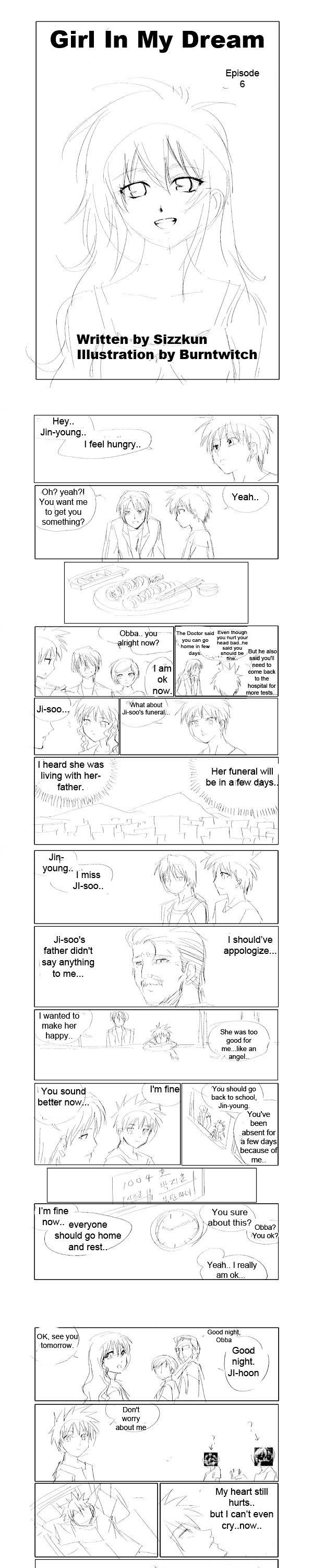 Girl in my Dream Chapter 6 page 1 - Chapter 6 : Episode 6