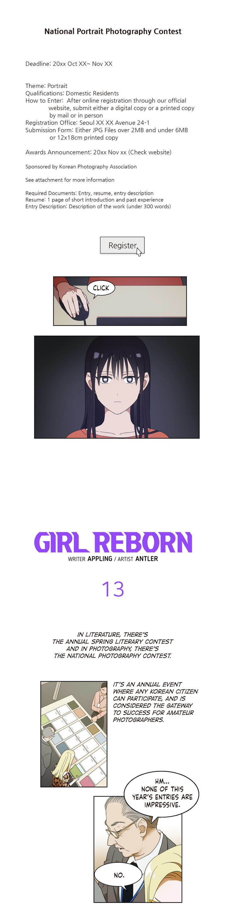 Girl Reborn Chapter 13 page 2 - Chapter 13