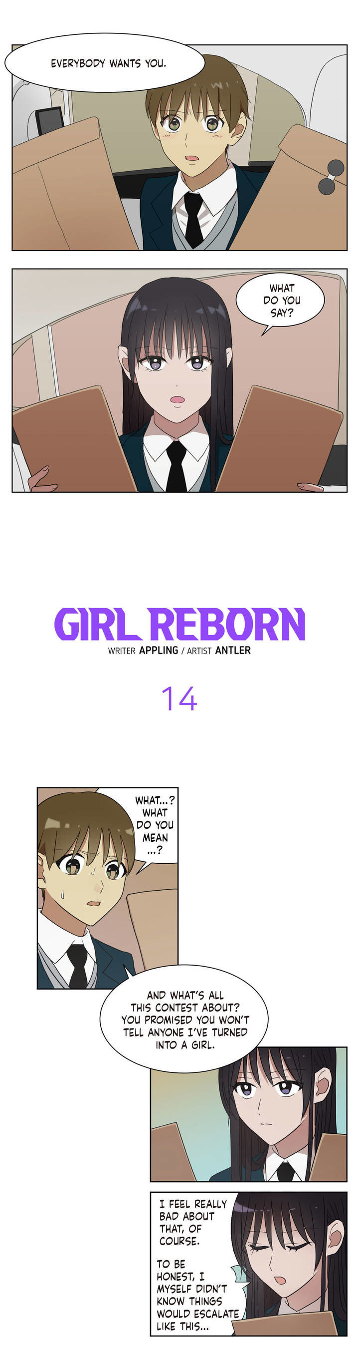 Girl Reborn Chapter 14 page 2 - Chapter 14