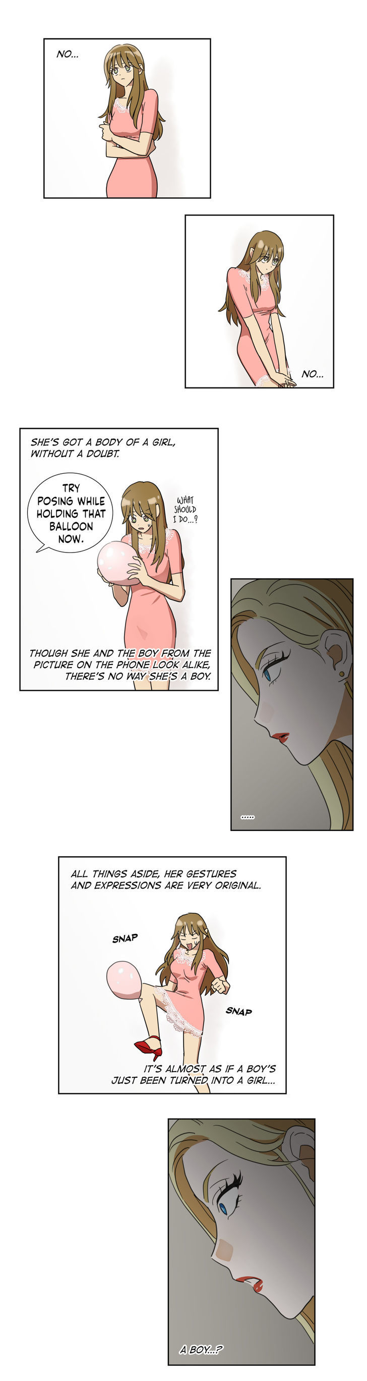 Girl Reborn Chapter 17 page 4 - Chapter 17 : Girl Reborn 17