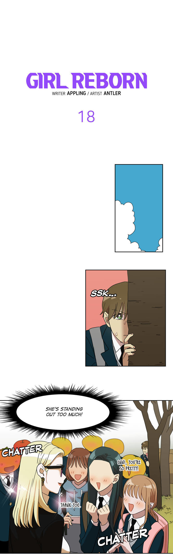 Girl Reborn Chapter 18 page 1 - Chapter 18