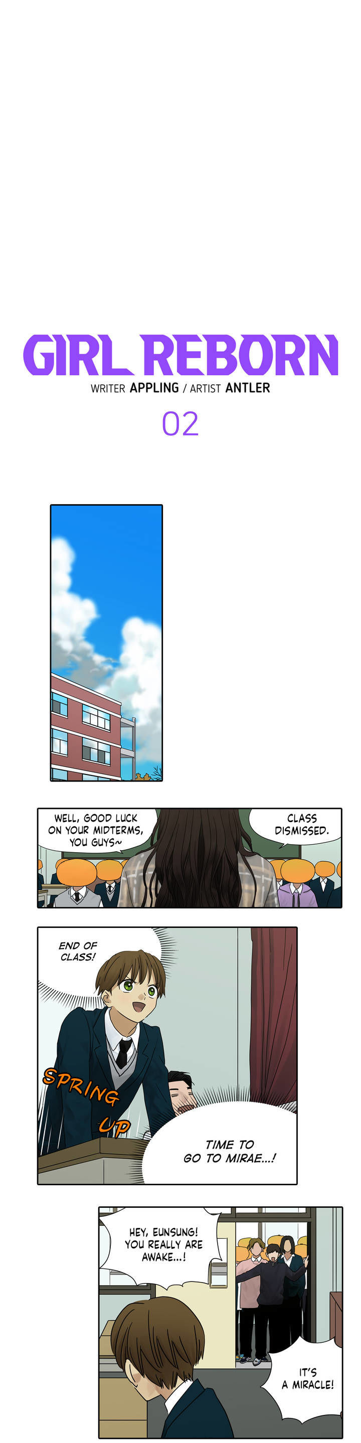 Girl Reborn Chapter 2 page 2 - Chapter 2