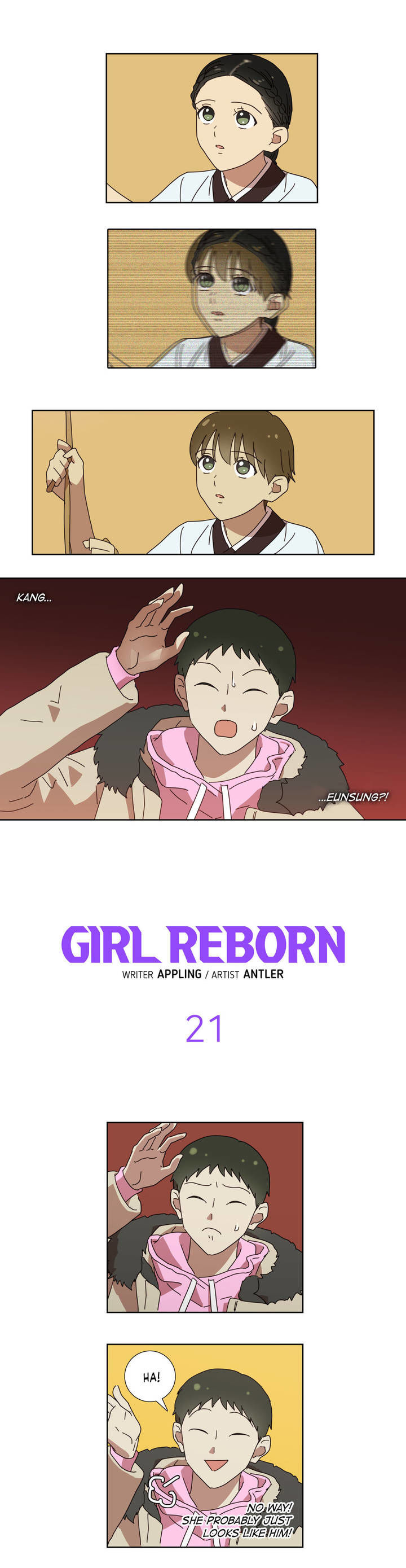 Girl Reborn Chapter 21 page 1 - Chapter 21