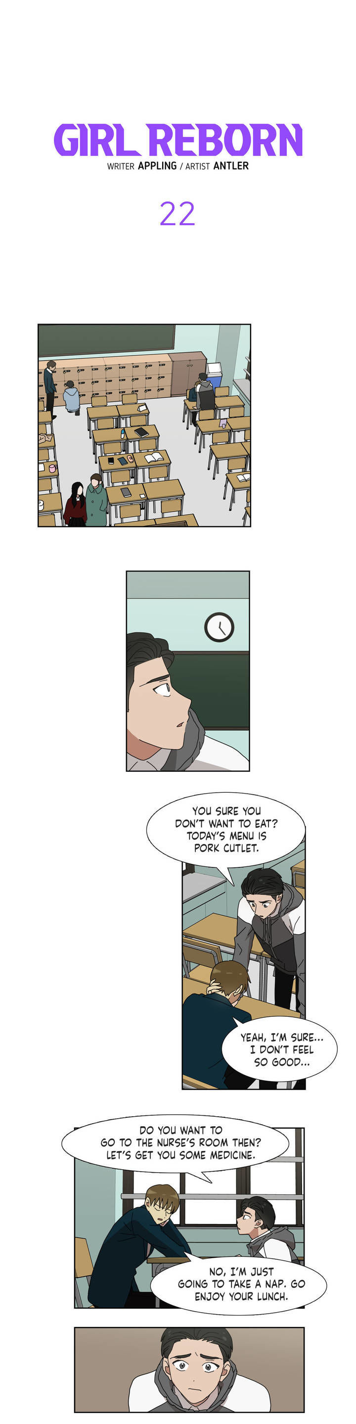 Girl Reborn Chapter 22 page 1 - Chapter 22
