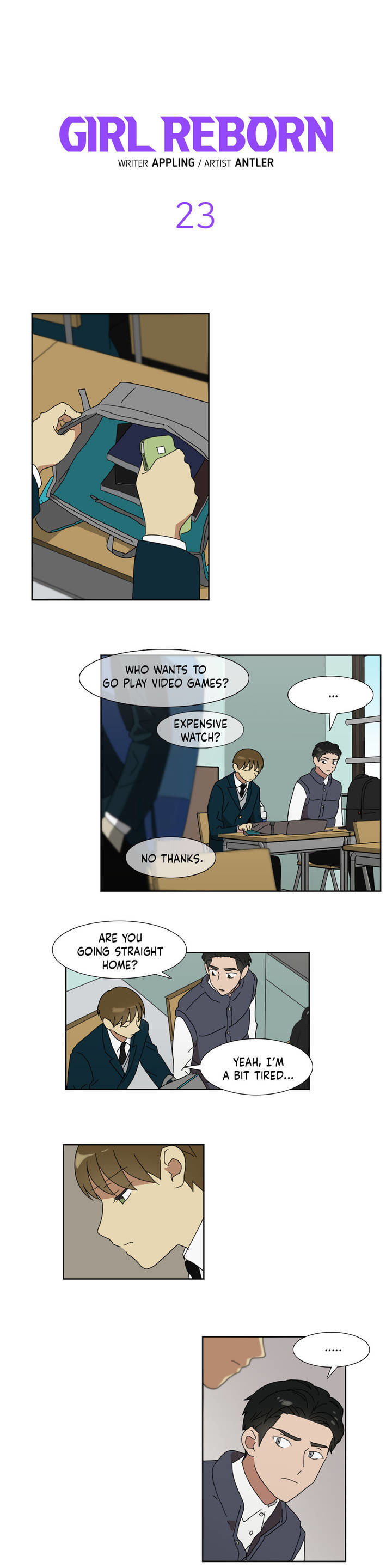 Girl Reborn Chapter 23 page 1 - Chapter 23