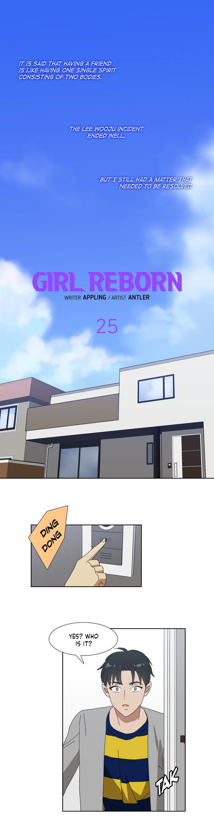 Girl Reborn Chapter 25 page 1 - Chapter 25