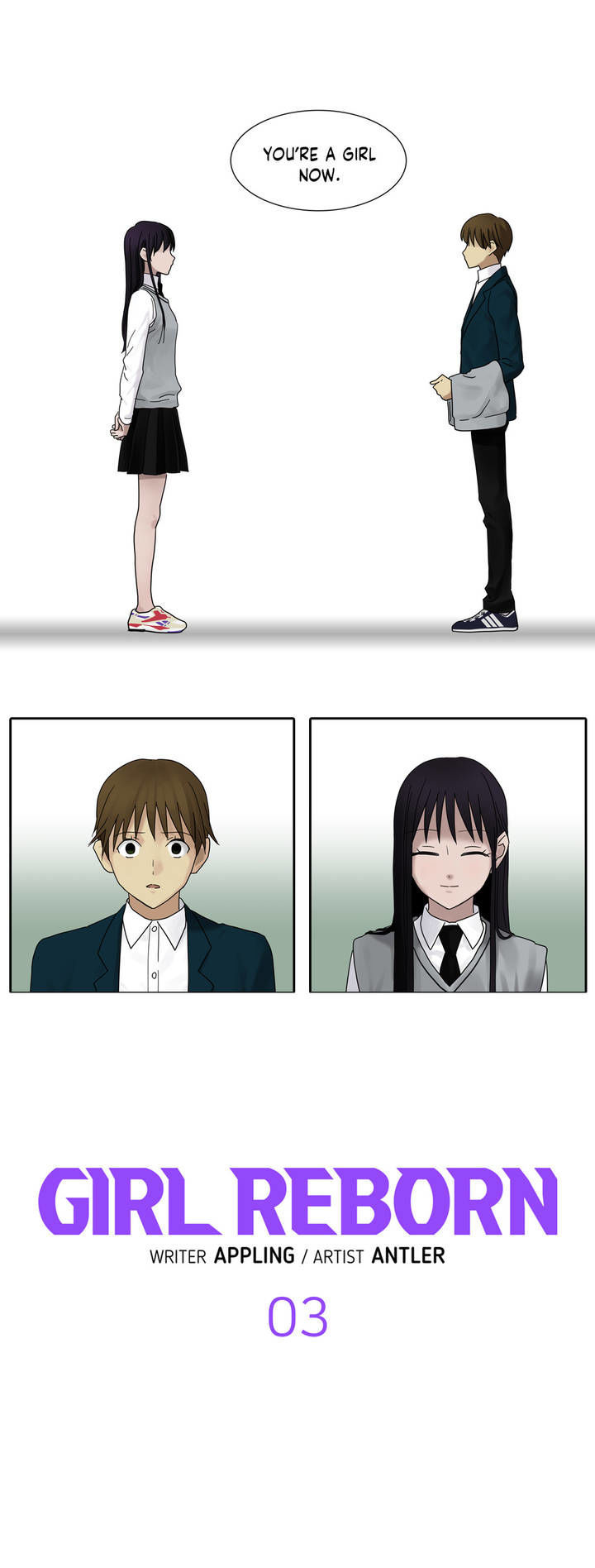 Girl Reborn Chapter 3 page 2 - Chapter 3