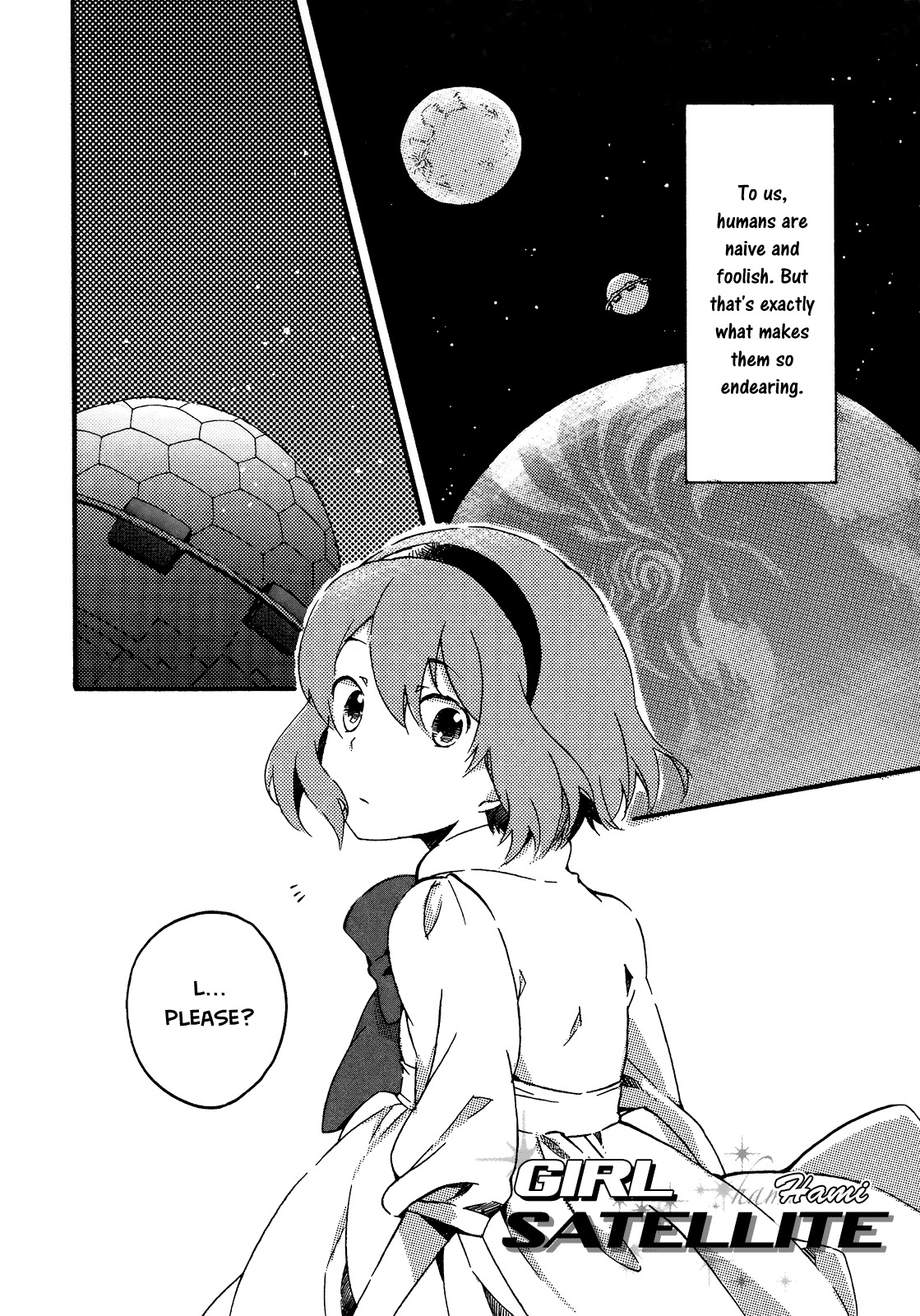 Girl Satellite Chapter 1 page 2 - Chapter 1
