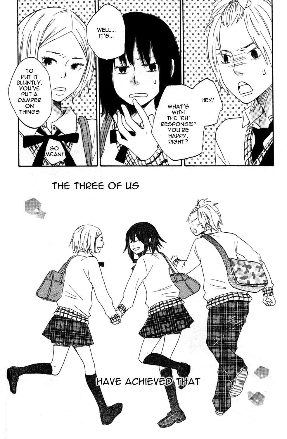 Girl x Girl x Boy Chapter 7 page 32 - Chapter 7: [End]