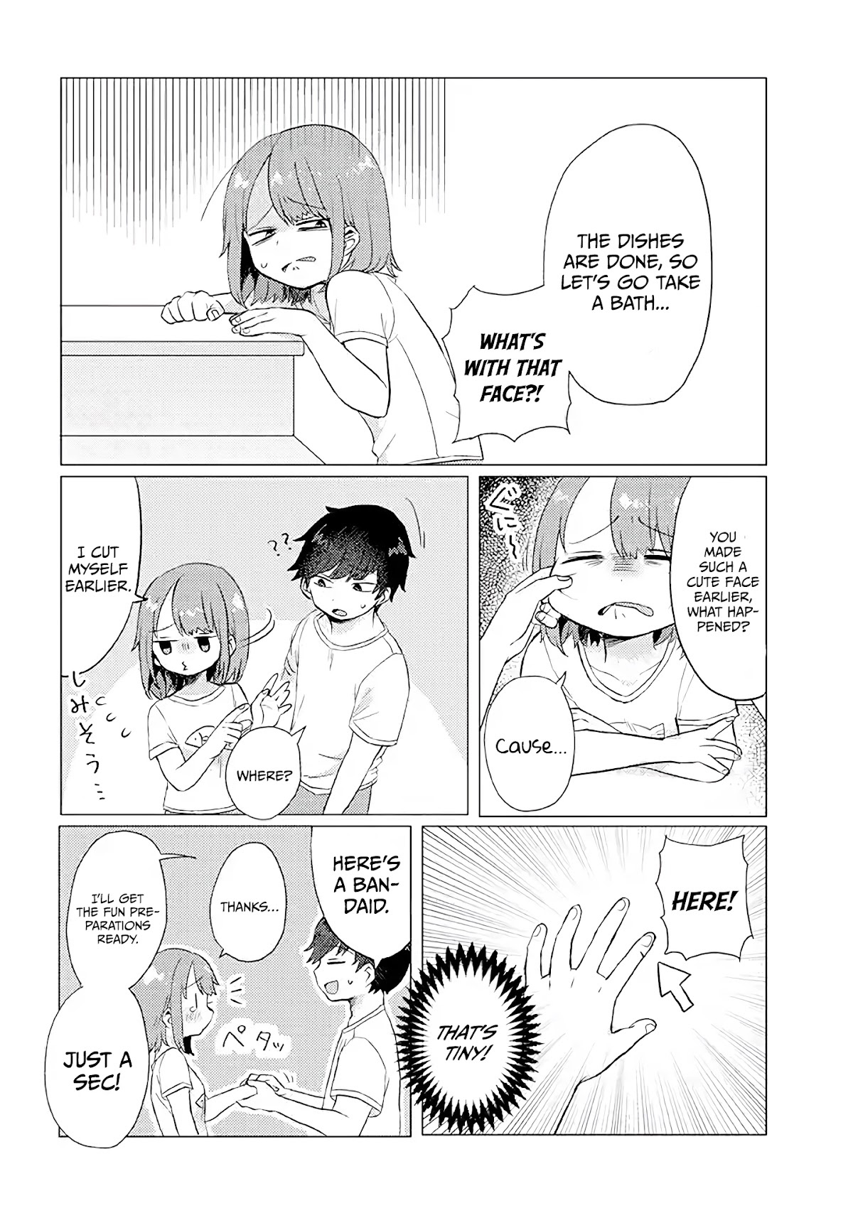 Girlfriend Who Absolutely Doesn’t Want to Take a Bath VS Boyfriend Who Absolutely Wants Her to Take a Bath Chapter 10 page 2 - Chapter 10: Bubbles