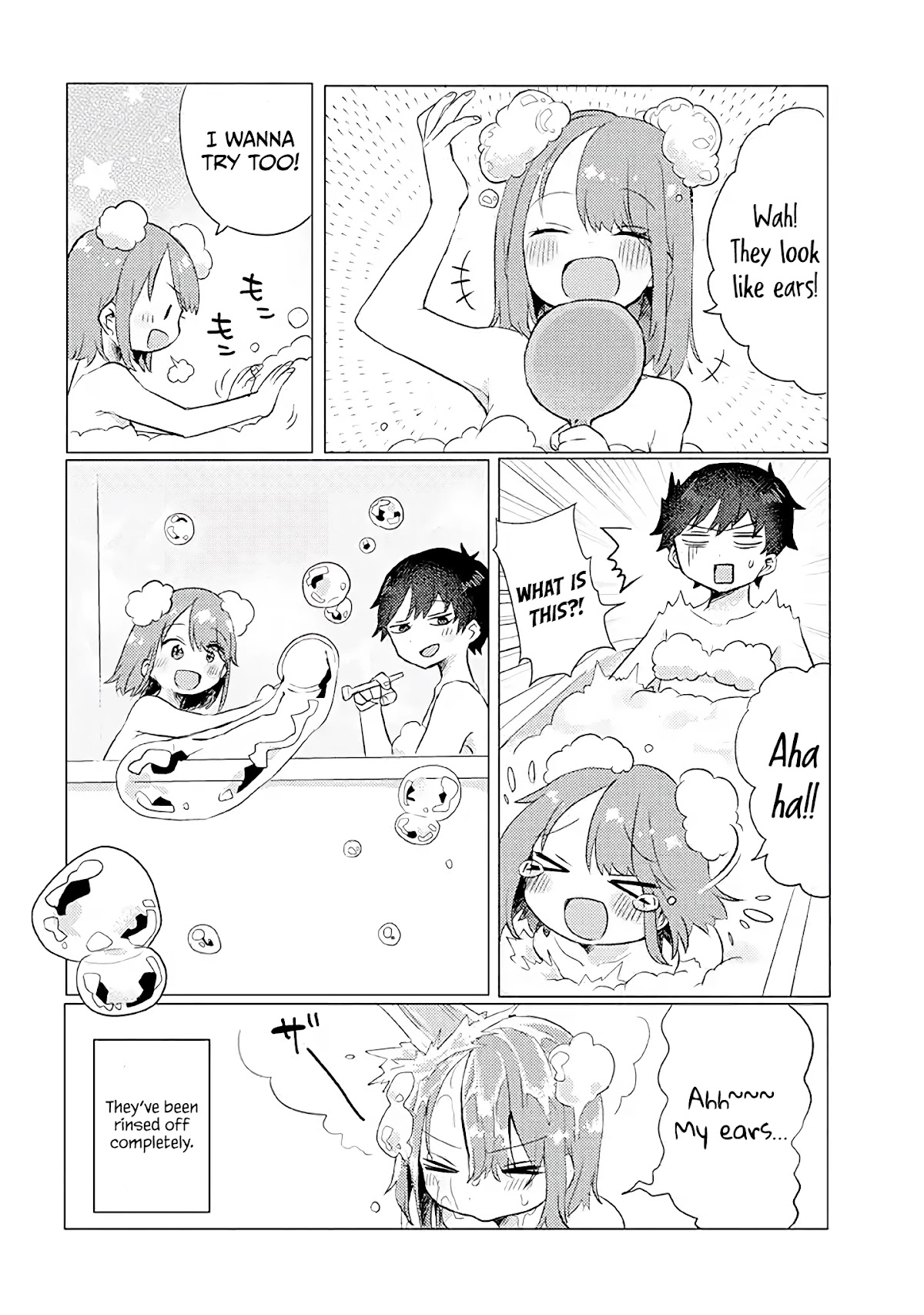 Girlfriend Who Absolutely Doesn’t Want to Take a Bath VS Boyfriend Who Absolutely Wants Her to Take a Bath Chapter 10 page 6 - Chapter 10: Bubbles