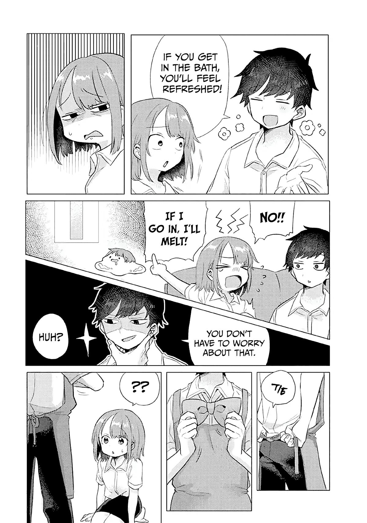Girlfriend Who Absolutely Doesn’t Want to Take a Bath VS Boyfriend Who Absolutely Wants Her to Take a Bath Chapter 13 page 3 - Chapter 13