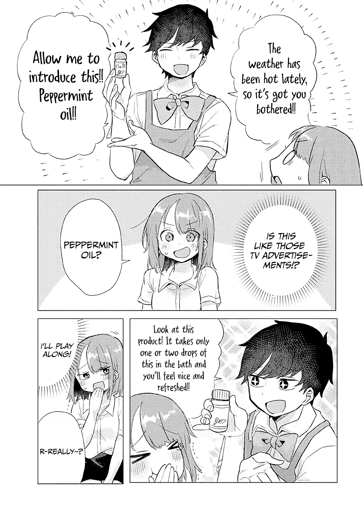 Girlfriend Who Absolutely Doesn’t Want to Take a Bath VS Boyfriend Who Absolutely Wants Her to Take a Bath Chapter 13 page 4 - Chapter 13