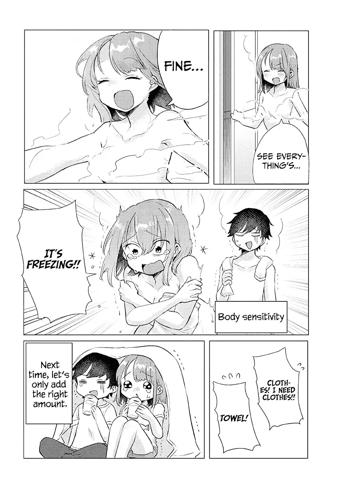 Girlfriend Who Absolutely Doesn’t Want to Take a Bath VS Boyfriend Who Absolutely Wants Her to Take a Bath Chapter 13 page 7 - Chapter 13